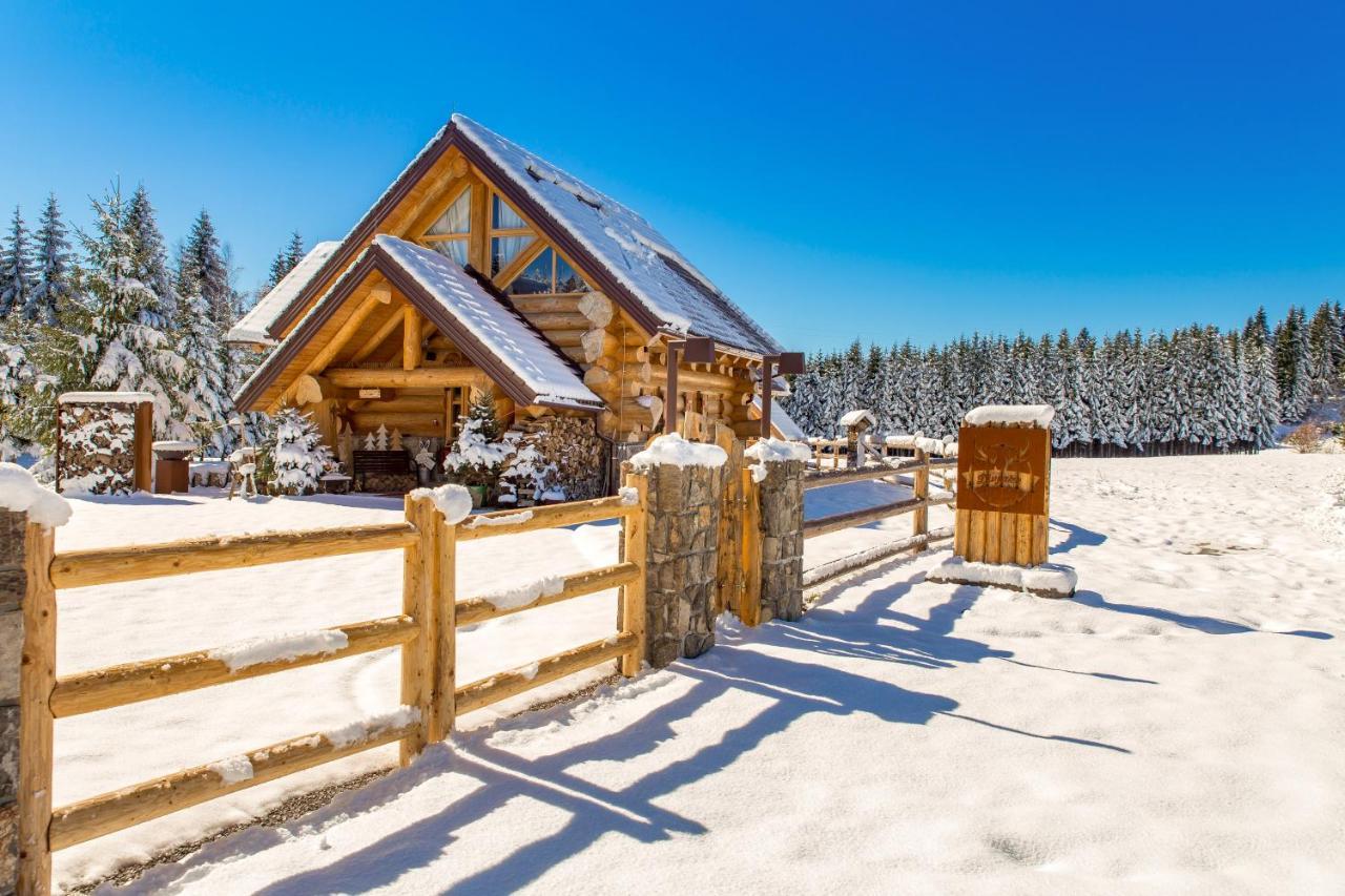 Kraljica Sume - Divjake Log Home Hlevci ภายนอก รูปภาพ